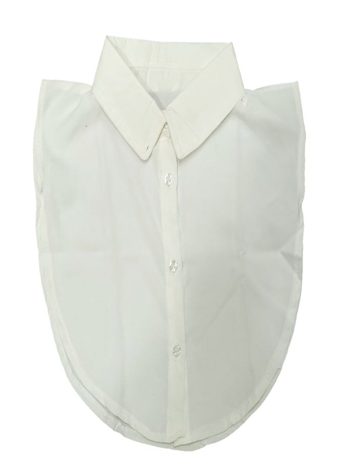 Fatah Shirt Collar - Hidden  - Off-White Color for Women - Image 5