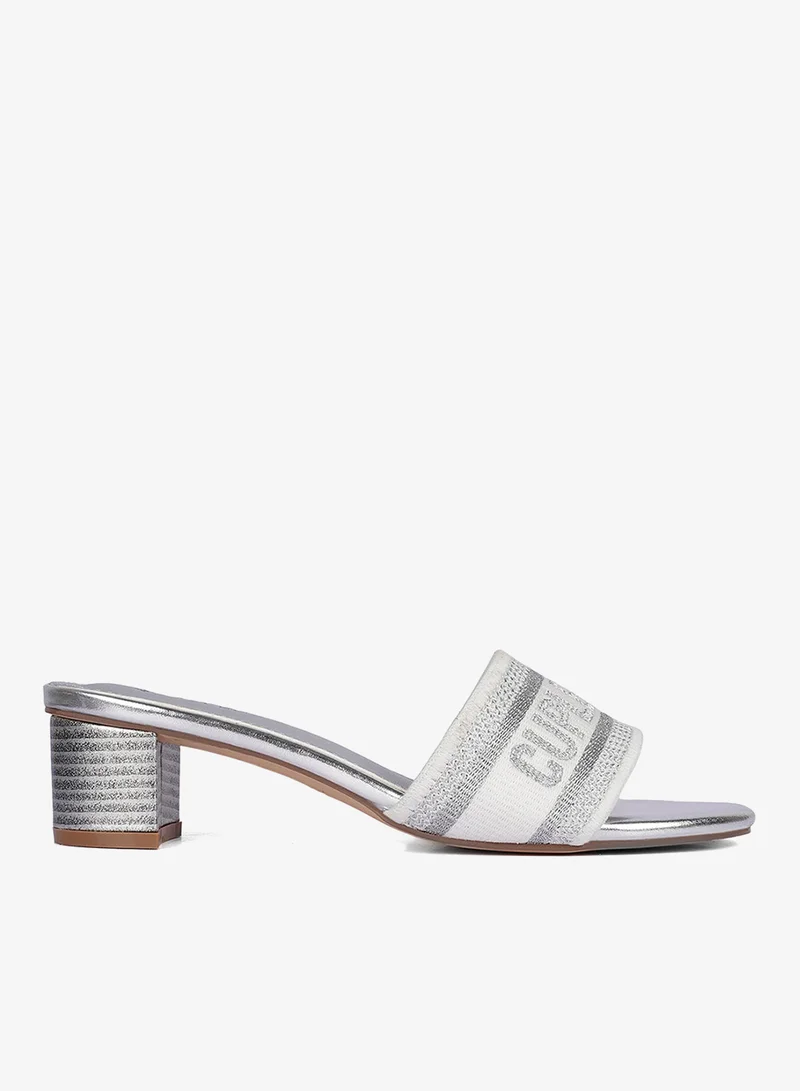 كابلي صنادل نسائية بكعب للمناسبات