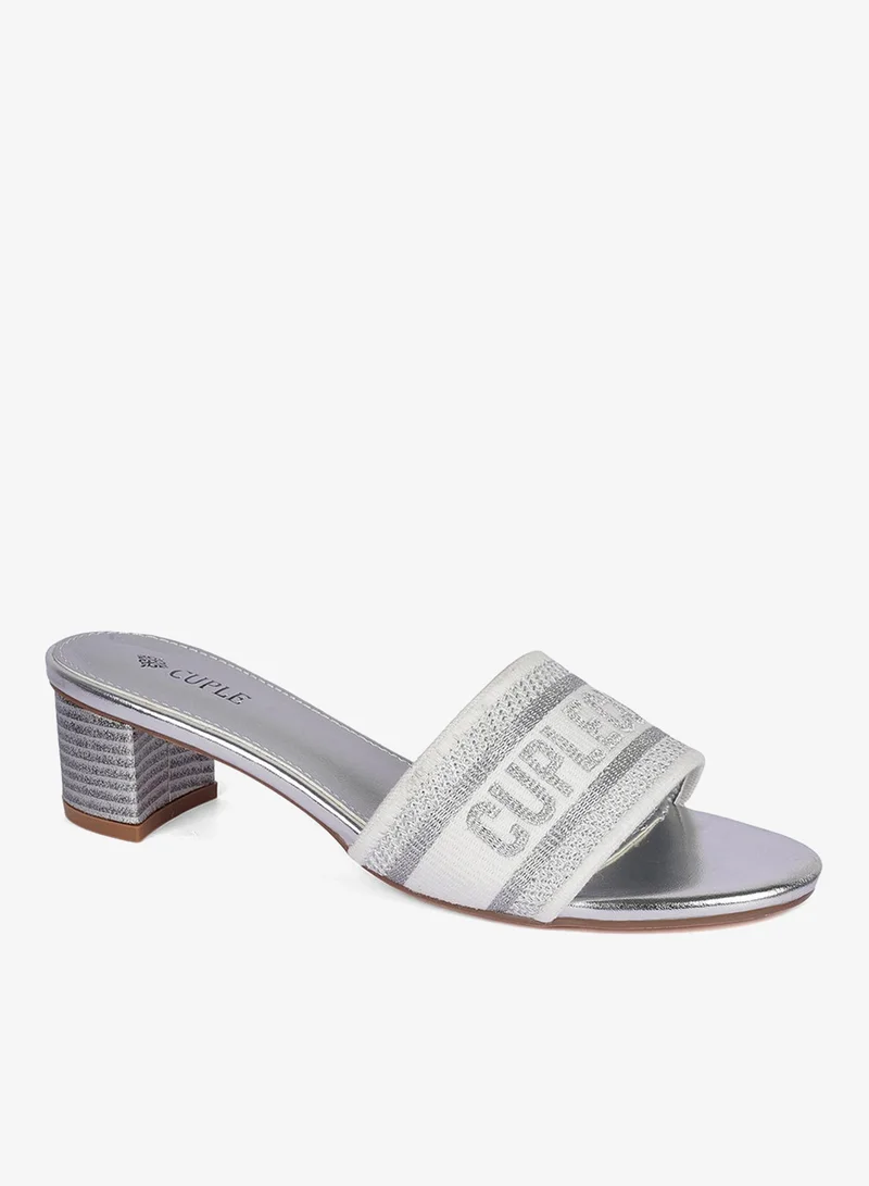 كابلي صنادل نسائية بكعب للمناسبات