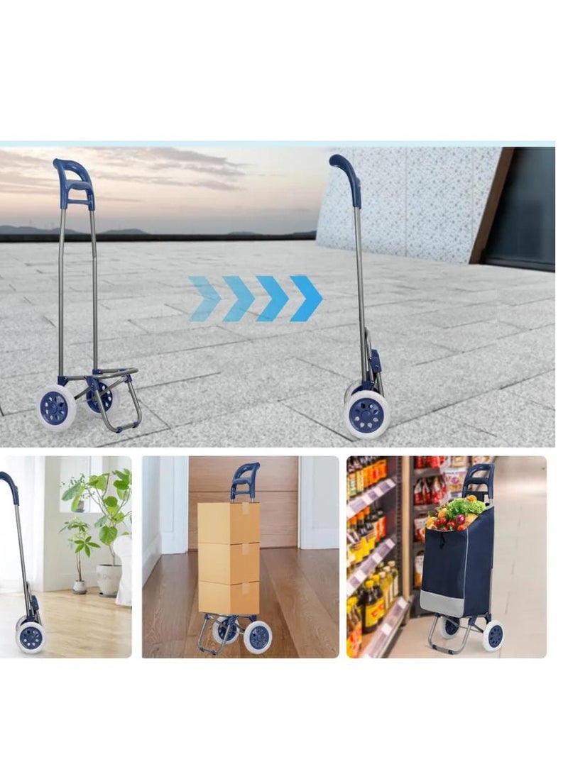 Blue shopping cart 20" inch  - Image 3