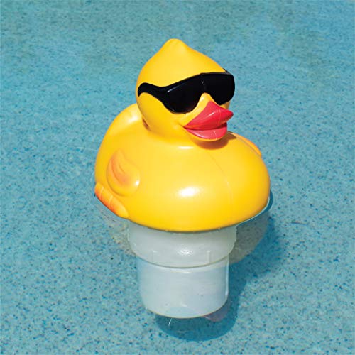 GAME 4002 Derby Duck, 3 Inch Chlorine, Five Tablet Capacity Above-or Inground Pool Use, Adjustable Dispensing Rate - Image 2