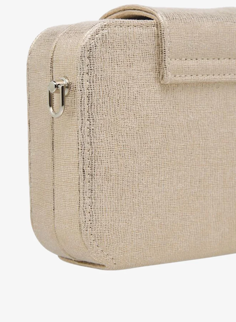 Celeste GOLD Embellished Clutch with Chain Strap for Women | Best Price UAE