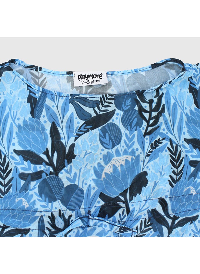 playmore Blue Flowery Cache Maillot  - Image 3