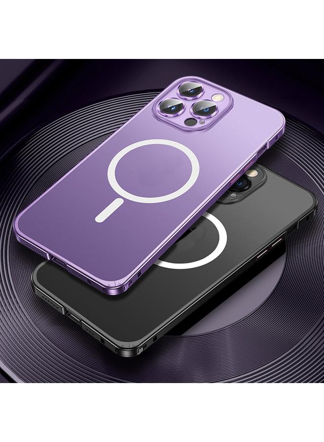 زبون جراب لهاتف iPhone 13 Pro Max مزود بمشبك زنبركي معدني غير لامع ومقاوم للصدمات - Image 2