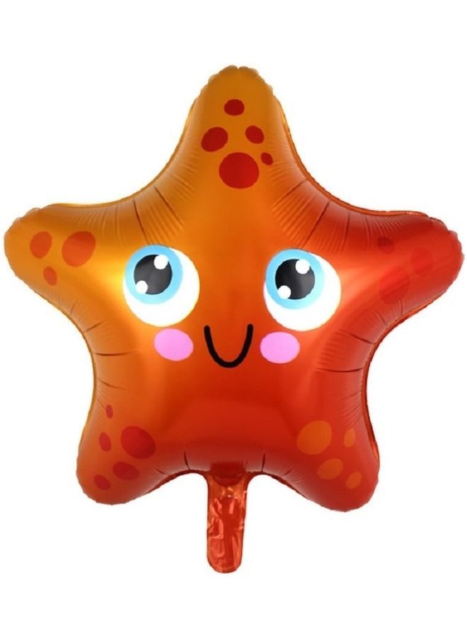 NIBEMINENT 2-Piece Starfish Animal Air Balloon 18inch