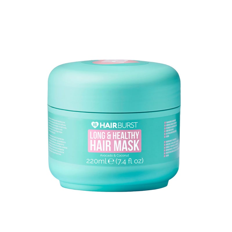 HAIR BURST Hydrating Hair Mask with Avocado Oil, Coconut & Black Oat Extract - Deep Conditioner for Hair Growth, Dry or Damaged Hair - Thickening Nourishing Hair Repair Treatment - 7.4 fl oz - Image 1