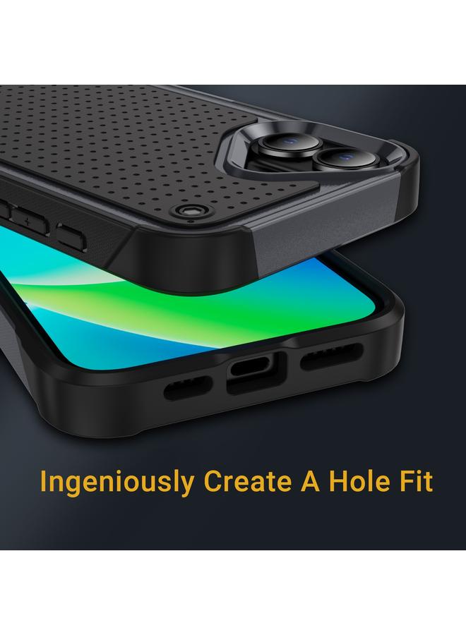 اس-توب جراب لهاتف iPhone 16 PC + جراب هاتف واقي مقاوم للصدمات من مادة TPU - Image 4