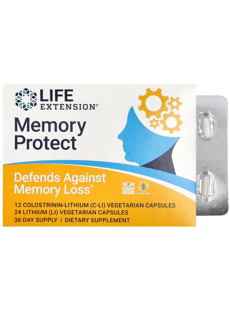 حماية الذاكرة، 36 كبسولة نباتية