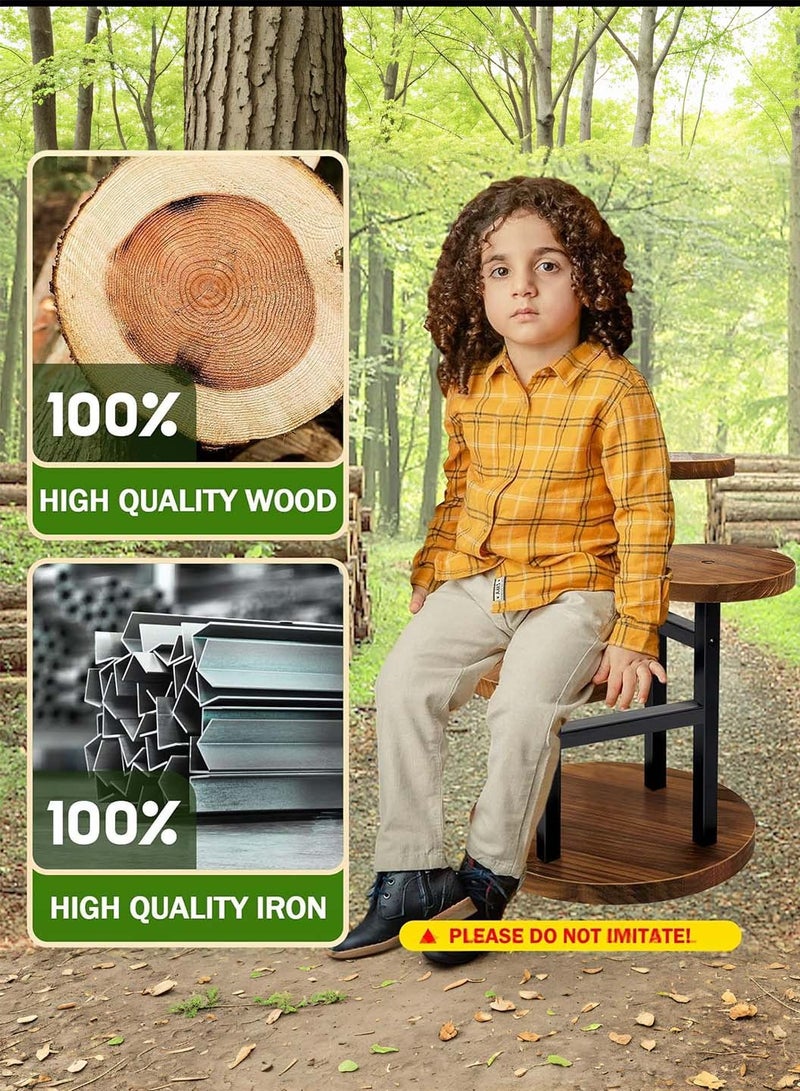 ليوكور حامل نباتات داخلي مكون من 4 طبقات، حامل نباتات معدني طويل من الخشب متدرج للزاوية، حامل أصيص زهور للعرض الخارجي لغرفة المعيشة شرفة حديقة الفناء - Image 5