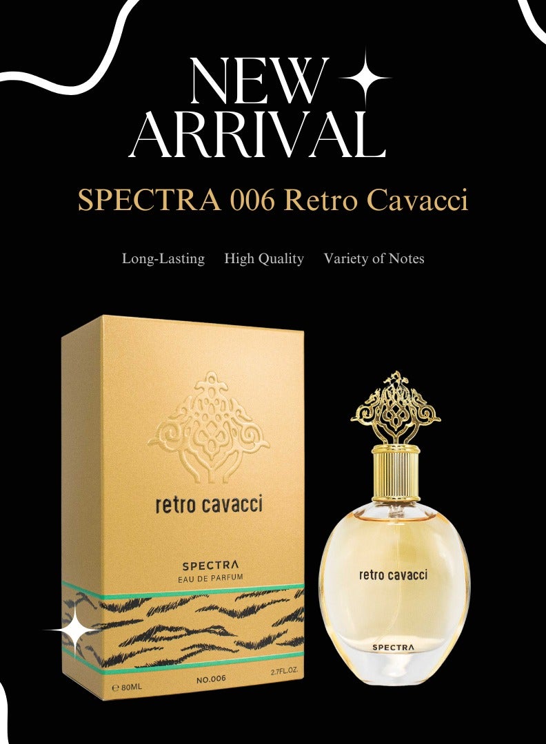 Spectra 006 Retro Cavacci EDP Perfume For Women - 80ml - Image 4