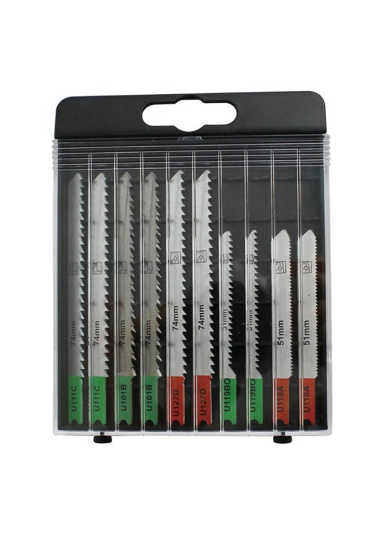 Universal U-Shank Jigsaw Blade Set 10Pcs
