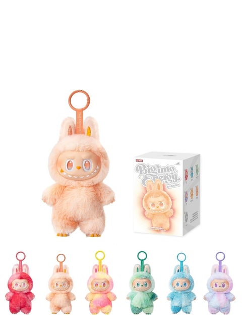 Cute Bubble Labubu Plush Toy Trendy Blind Box, Vinyl Face Macaron Doll Pendant