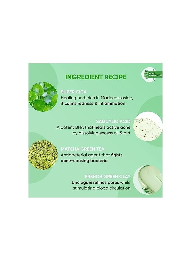 Dot & Key Skin Care Pollution + Acne Defense Green Clay Mask  85g - Image 3