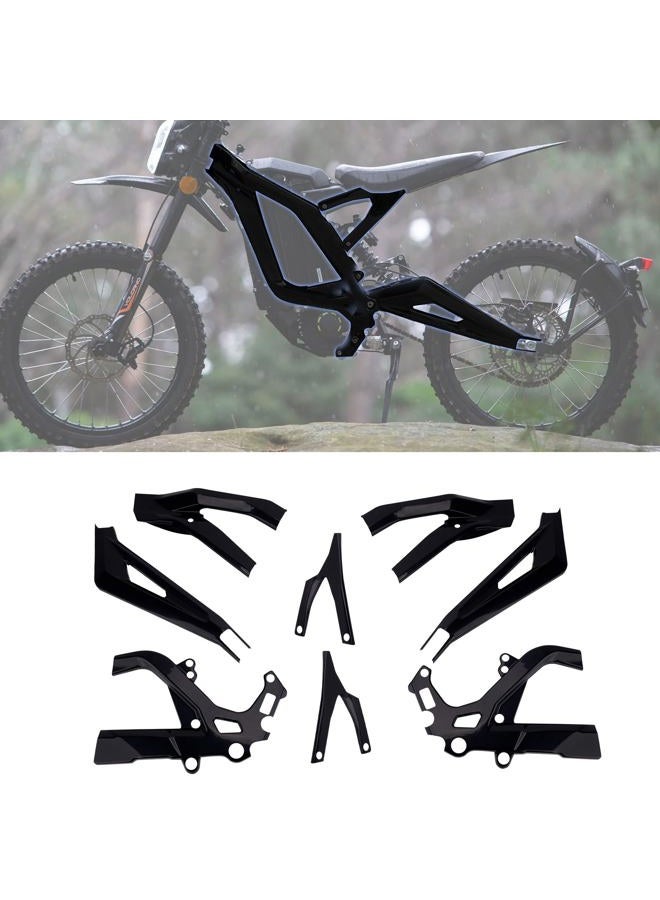 URLWALL Body Frame Protective Cover Fit For Sur-Ron Light Bee X, Body Frame Protector Guard, E-Bike Accessoires for Sur-Ron (Black) - Image 1