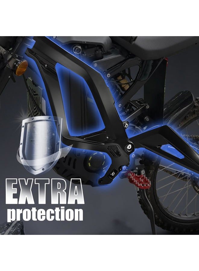 URLWALL Body Frame Protective Cover Fit For Sur-Ron Light Bee X, Body Frame Protector Guard, E-Bike Accessoires for Sur-Ron (Black) - Image 4