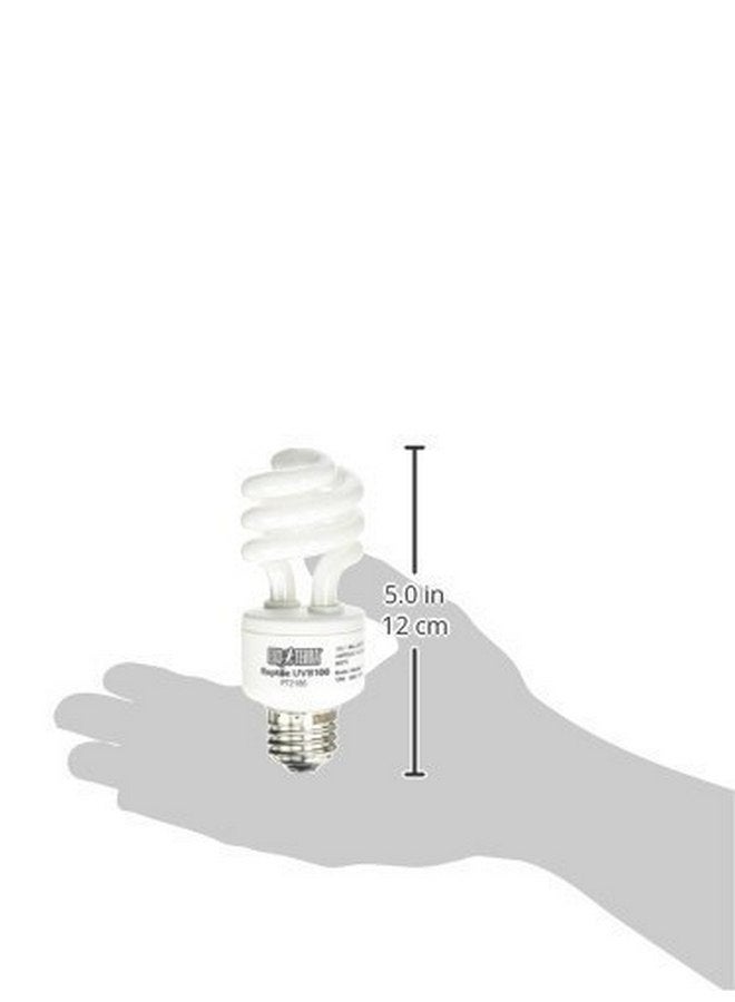 Exo Terra Repti Glo 5.0 Tropical Terrarium Lamp, Compact Fluorescent Reptile Bulb, 13 Watts, PT2186A1, whites & tans - Image 5