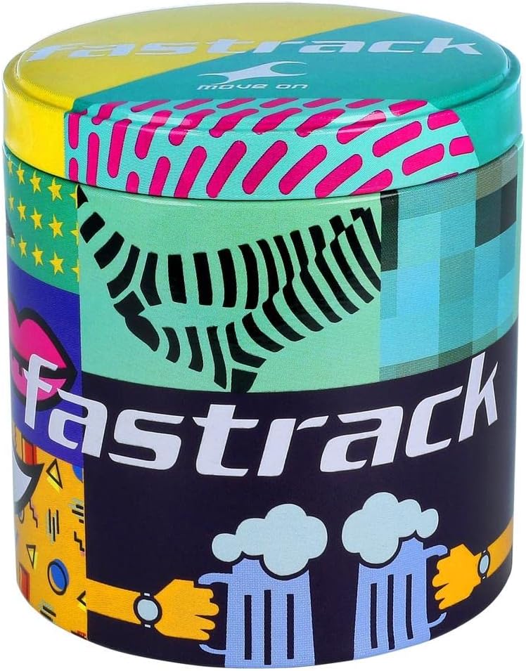 فاستراك ساعة فاستراك بير بيسكس التناظرية للرجال بمينا رمادي - 3246NL01/NP3246NL01، رمادي، حزام - Image 5