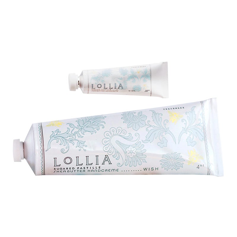 LOLLIA Wish No 22 Handcreme Bundle 33 oz 4 oz Sugared Pastille Scented Hand Cream for Women Moisturizing Hand Lotion for Dry Hands Shea Butter Cocoa Butter Quick Absorbing Lotion