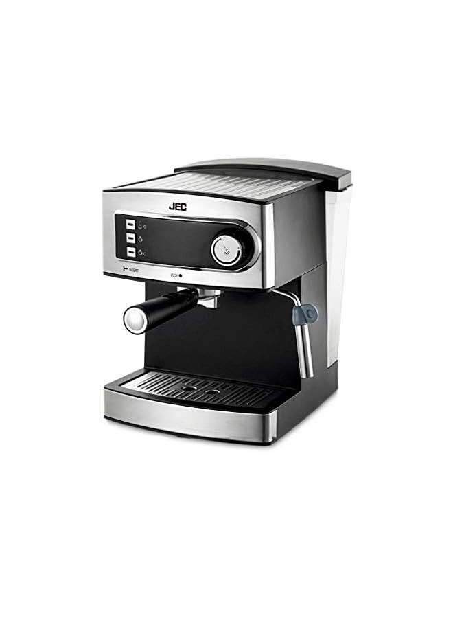 JEC Powder Combination Coffee Machine,Silver - EM-5036 - Image 3