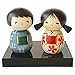 noren Usaburo Modern Japanese Kokeshi Doll NAKAYOSHI Made in Japan Collectible Figurines Traditional Crafts boy Girl in Kimono - Image 2