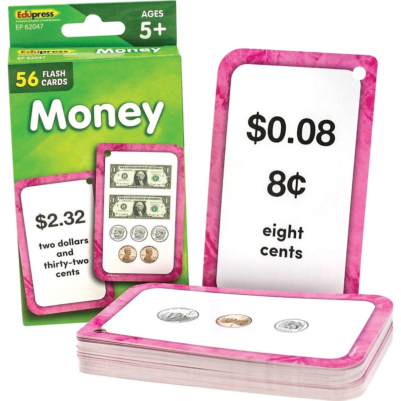Teacher Created Resources Money Flash Cards (EP62047) 3-1/8" x 5-1/8" - Image 3