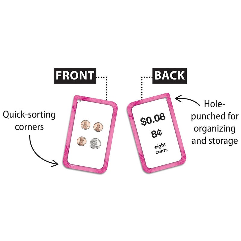 Teacher Created Resources Money Flash Cards (EP62047) 3-1/8" x 5-1/8" - Image 5