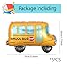 Heukikt 5 PCS Back to School Balloons School Bus Kindergarten Balloon for Classroom Welcome Back to School Decorations Large Aluminum Foil Balloon Set First Day of School Party - Image 4