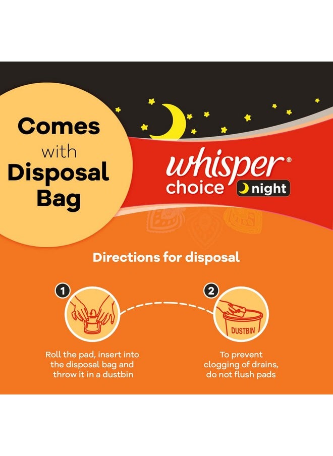 Whisper - Ultra Overnight Sanitary Pad For Women With Wings - Xxl, 40 Pads - Image 1