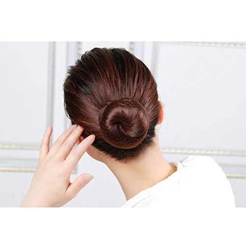 Tinksky 100pcs Hair Nets Invisible Elastic Edge Mesh Dress-up Accessories (Black) - Image 5