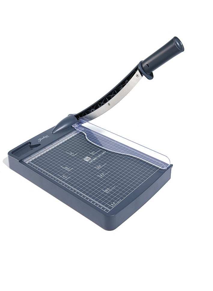 JIELISI Mini Paper Trimmer Guillotine Cutter A4 Cut Length Desktop Paper Cutting Machine with Security Cutter Head for Craft Paper Photos Cards Scrapbooking Office Home Supplies - Image 1