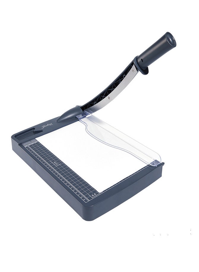 JIELISI Mini Paper Trimmer Guillotine Cutter A4 Cut Length Desktop Paper Cutting Machine with Security Cutter Head for Craft Paper Photos Cards Scrapbooking Office Home Supplies - Image 3