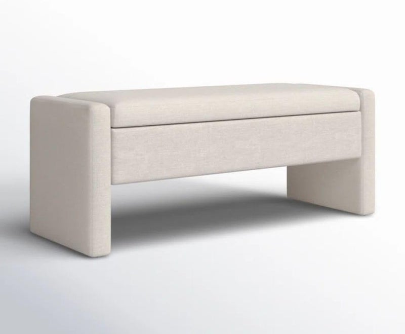 Comfynest مقعد تخزين مبطن - بني طبيعي - Image 4