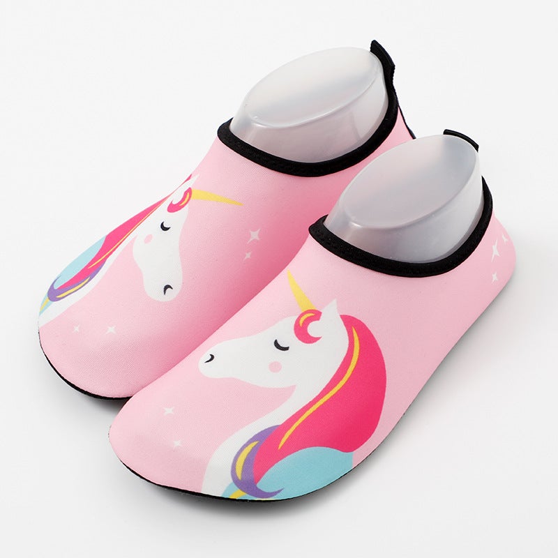 Children'S Beach Shoes New Non-Slip Soft Sole Outdoor Wading Shoes Indoor Floor Fitness Yoga Shoes And Socks - Image 4