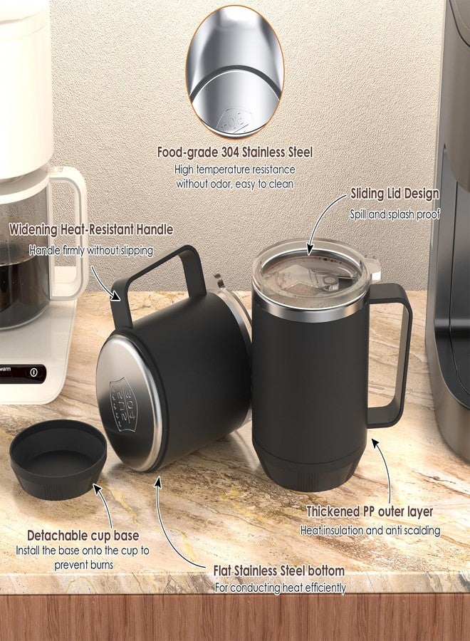 Felibeaco Coffee Mug Warmer & Mug Set for Desk, Smart Coffee Cup Warmer with 16oz Heated Mug, Cup Heater with Auto Shut Off for Office/Home, Coffee Gifts for Men&Women, for mom,Black - Image 5