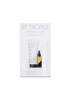 ST.TROPEZ St.Tropez Glow Kit, Self Tan Set with Gradual Tan Firming Lotion and Luxe Self Tan Tonic Glow Drops, Vegan, Natural & Cruelty Free 