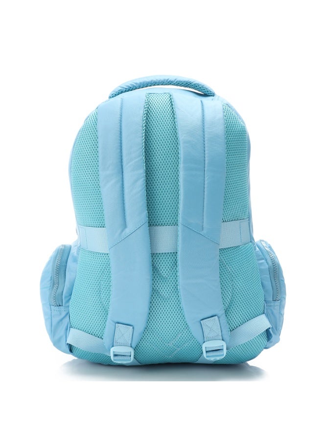 كروسلاند حقيبة ظهر عصرية لامعة  18 بوصة (45 سم)، لون سادة خفيف الوزن مع 4 سحابات، جيوب داخلية، وسادة لابتوب وأحزمة قابلة للتعديل – مثالية للفتيات العصريات - Image 3