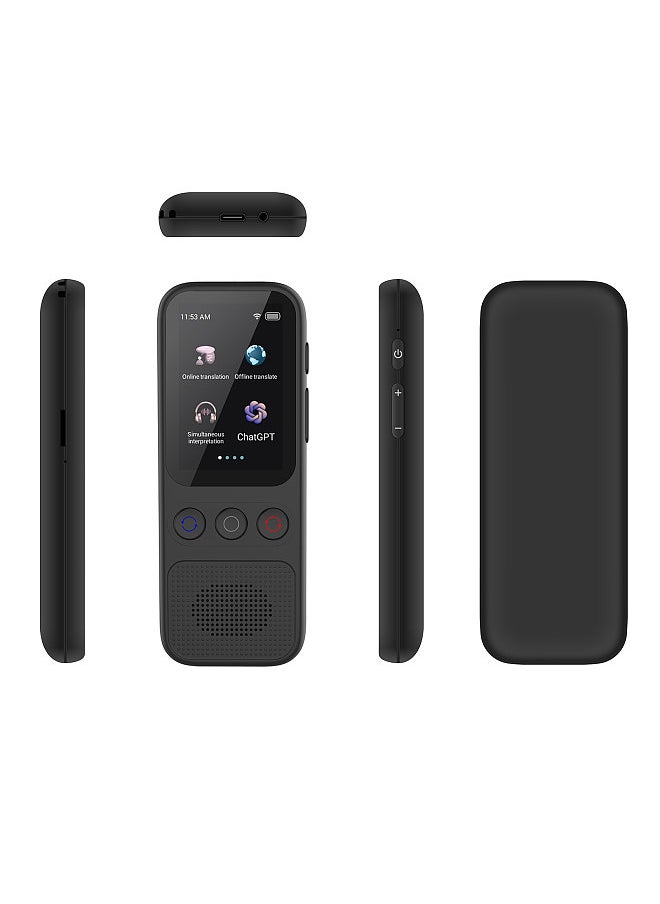 Generic - Portable Language Translator Device with 138 Languages Voice Translating 17 Offline Translation Simultaneous Interpretation - Image 1