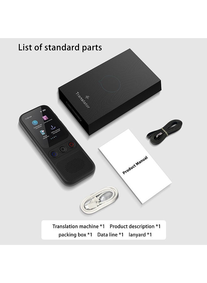 Generic - Portable Language Translator Device with 138 Languages Voice Translating 17 Offline Translation Simultaneous Interpretation - Image 1
