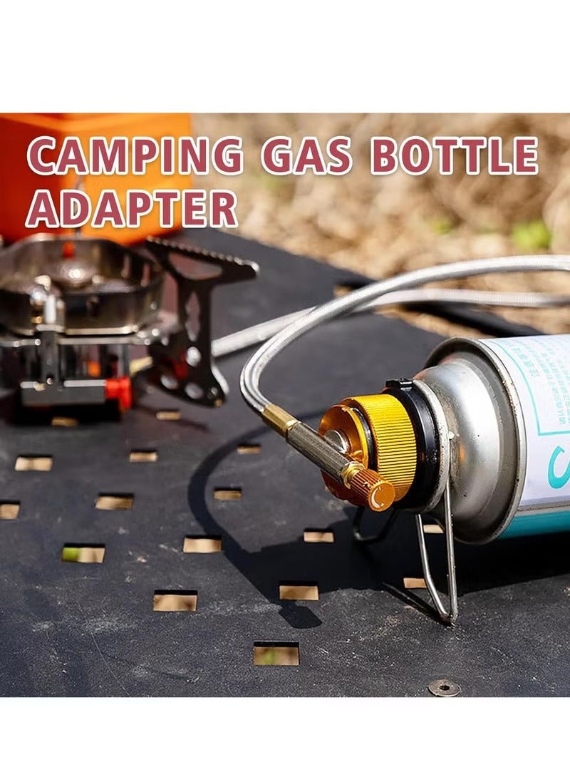 Generic 2 Pcs Gas Bottle Adapter Anti Leakage Canister Refill Adapter Gas Tank Nozzle Connector - Image 4