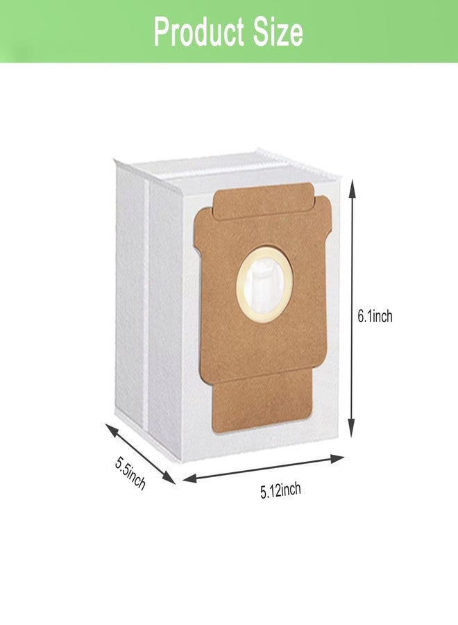 MalhSlix 12 Pack Q0520 Dust Bags for iRobot Roomba Essential Q0520 Robot Vacuum Cleaner, 2.9 L Large Capacity Replacement Vacuum Bags, Disposable Auto-Empty Dust Bin Bags,12 Pack Vacuum Bags - Image 4