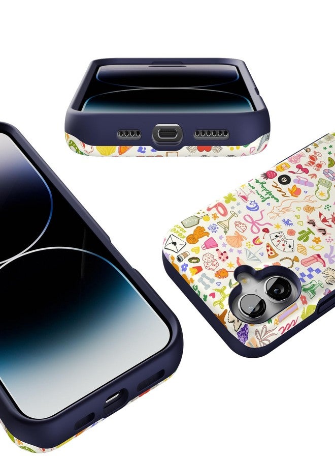 Casely جراب Casely لهاتف iPhone 16 Plus | كل الأشياء الممتعة | متعة في أيام الأسبوع | متوافق مع MagSafe | تصميم جريء واقٍ - Image 3