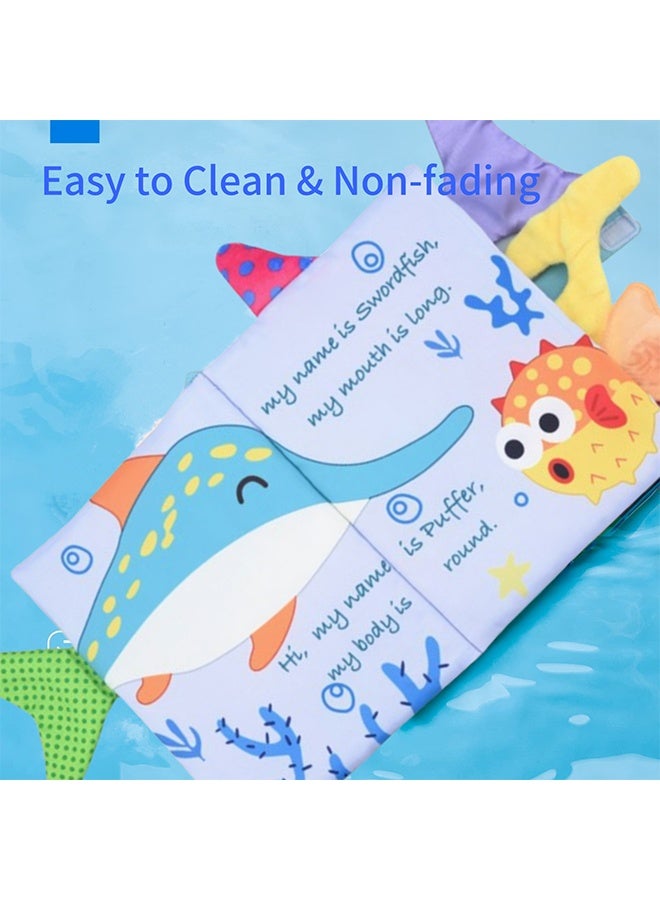TodyJeyHo Baby book toys for 6-12 months, Enlightenment early education, suitable for infants and toddlers aged 1-2 years old, soft cloth, gifts for boys and girls, touch and feel fold toys  - Image 3