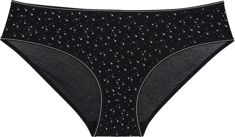 Donella 10-Piece Starry Color Women's High Waist Panties - 311058