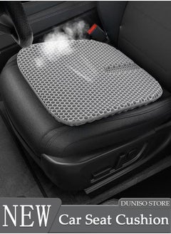 DUNISO Gel Seat Cushion for Long Sitting, Breathable Car Seat Cushion, Back, Sciatica, Tailbone Pain Relief Cushion for Car, Desk Chair, Wheelchair,Office Chair  - Image 1