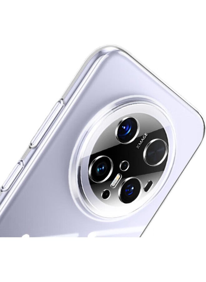 Kmaxai Ultra-thin Protective Case For Huawei Mate70 Pro, Full Coverage Lens Protection, Simple And Transparent Tpu Soft Shell, Clear - Image 3