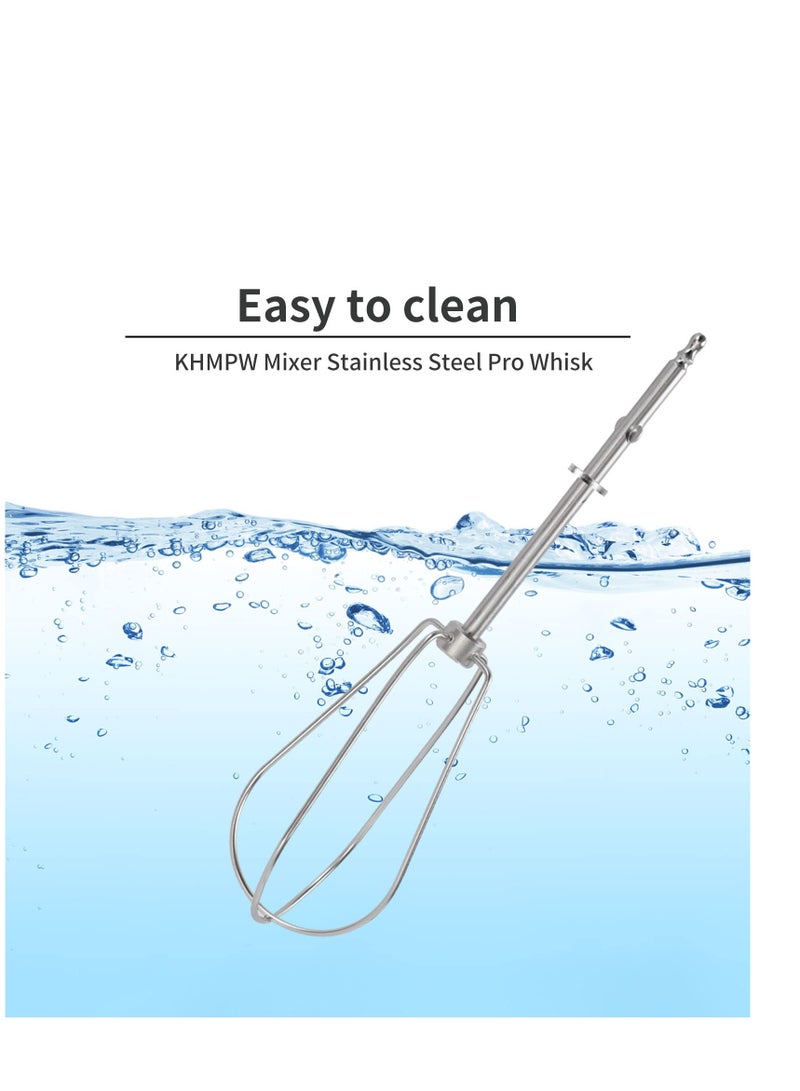 SYOSI بدائل خفاقة يدوية لسلسلة CHM، متوافقة مع خافقات كويزيناارت CHM-BTR - HM-50، HM-50BK، HM-70، CHM-3، CHM-7PK، تناسب بشكل مثالي ملحقات خافق اليد كويزيناارت (عبوة 2) - Image 4