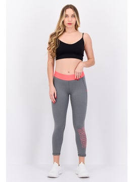 Women Sportswear Fit Brand Logo Training Leggings, Grey/Neon Pink - pzsku/Z59AA30CB698A3C9B8614Z/45/_/1740320017/758e5088-0007-4ecc-bde8-890577d5e738