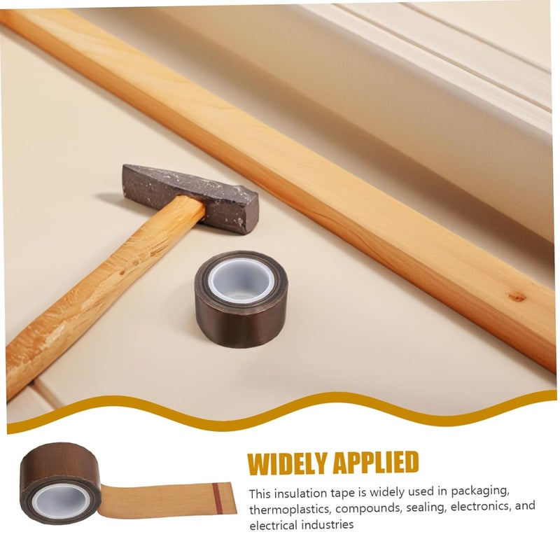 شريط PTFE عالي الحرارة مقاوم للحرارة لفة لاصقة لآلة الختم عزل الأسلاك إصلاح الأثاث - Image 4