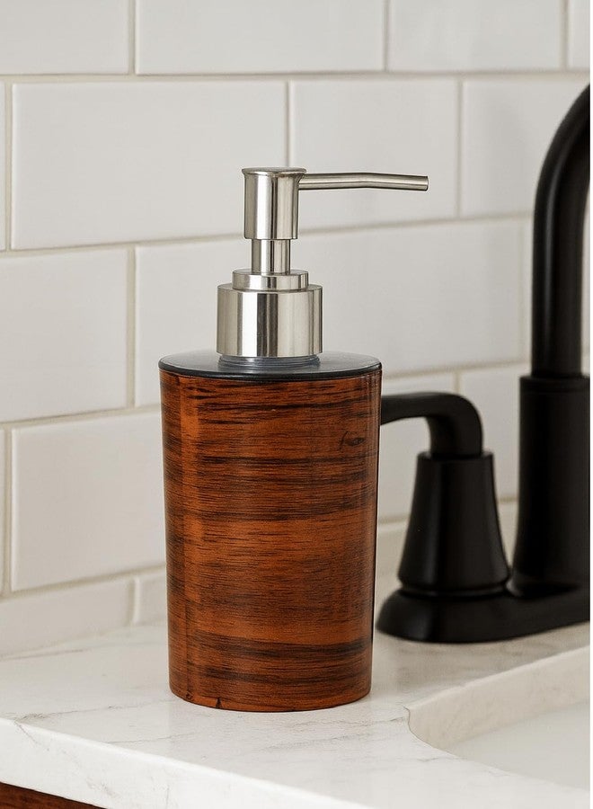 Bigining™ Unbreakable Liquid Soap/Liquid/Shampoo/Hand wash/Sanitizer/Lotion Dispenser Bottle for Kitchen, Wash-Basin and Bathroom 350 ml Dispenser(Pack of 1, Brown) - Image 1