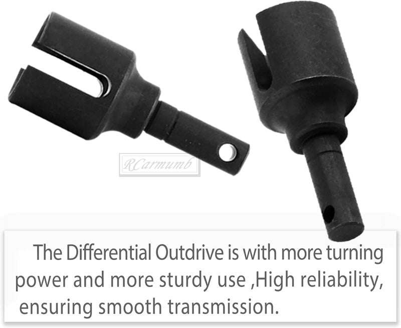 Rcarmumb Differential Outdrive #45 Steel Upgrades for 1/8 Kraton, Notorious, Outcast, Talion, Typhon 6S BLX, 1/7 Felony, Infraction, Mojave 6S BLX - 2PCS - Image 3